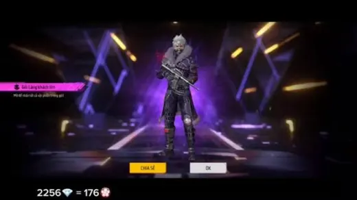 LÃNG KHÁCH TÍM FREE FIRE
