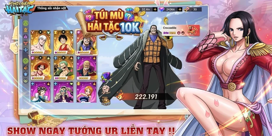 TÚI MÙ HẢI TẶC 10K