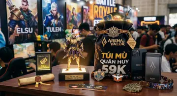 TÚI MÙ QUÂN HUY LIÊN QUÂN 59K - phần thưởng 1