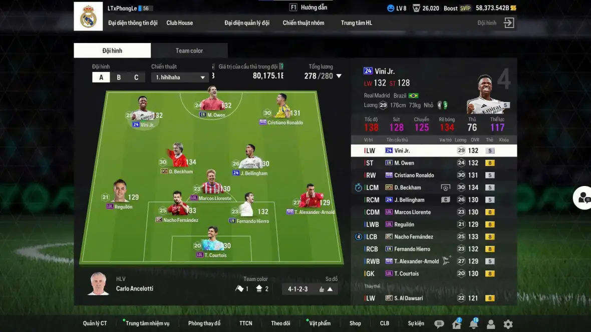 Fc Online Giá Trị Đội Hình Trên 10K Tỉ - Đúng Pass C2 , Bao Log + Ban