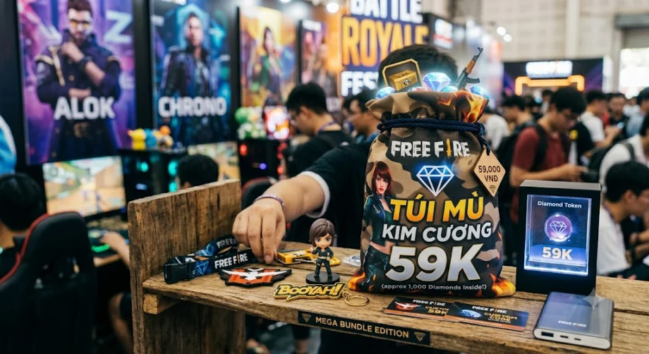 TÚI MÙ KIM CƯƠNG FREE FIRE 59K