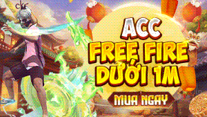 ACC FREE FIRE DƯỚI 1M