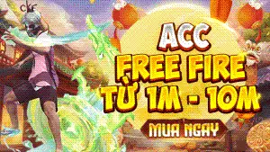ACC FREE FIRE 1M - 10M